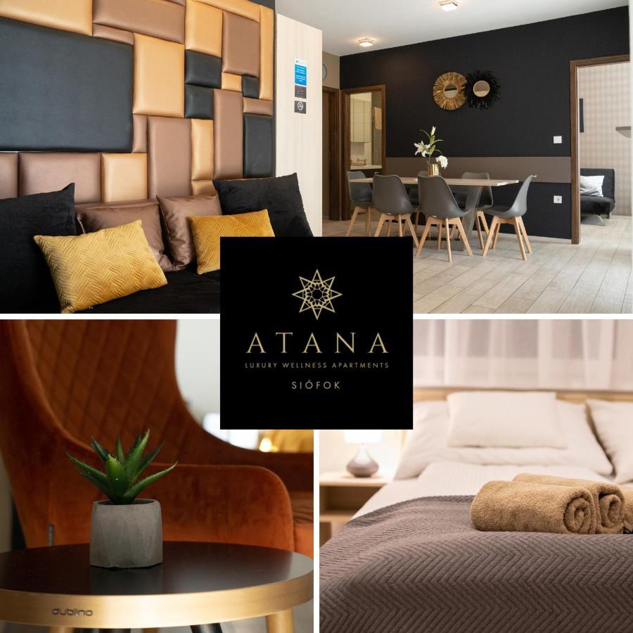 Atana Luxury Apartments Siofok Bagian luar foto