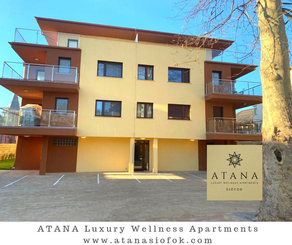 Atana Luxury Apartments Siofok Bagian luar foto