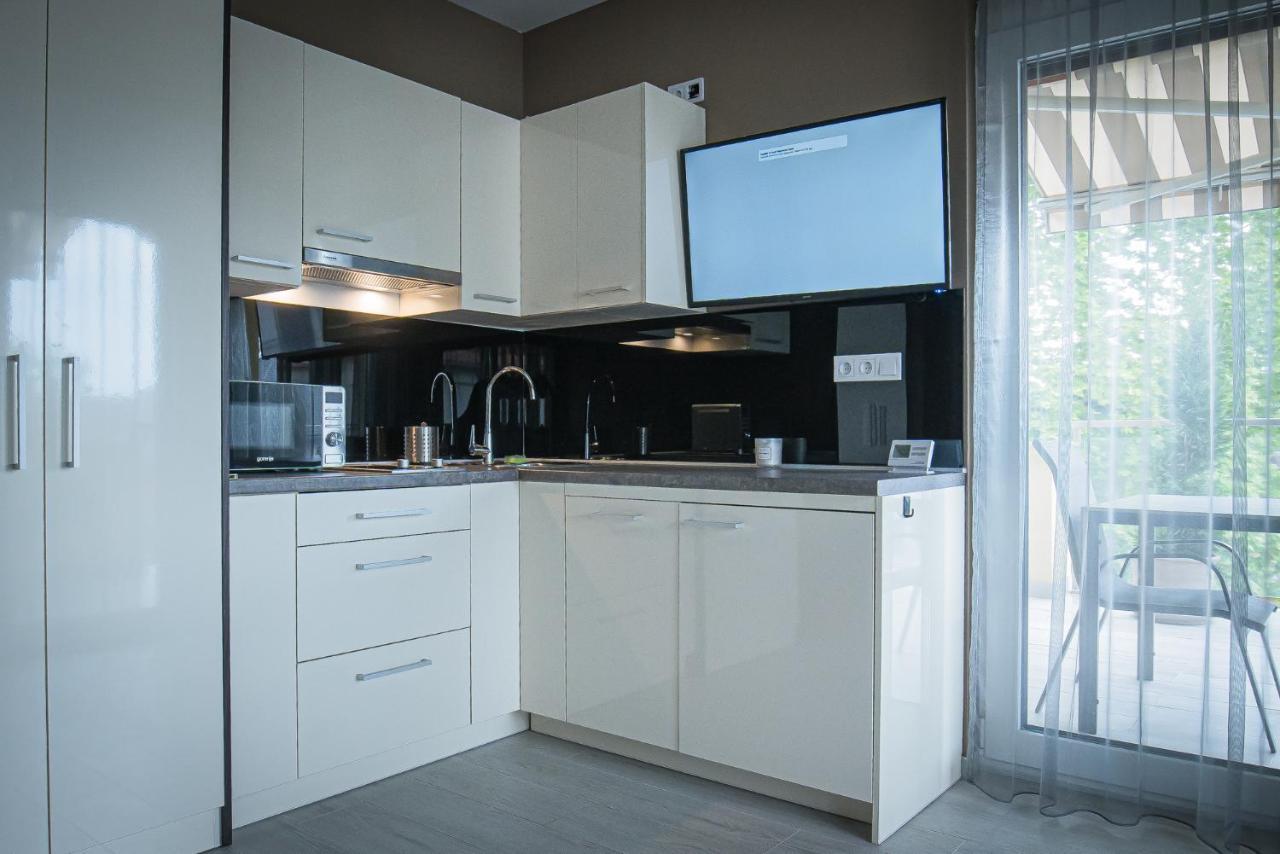 Atana Luxury Apartments Siofok Bagian luar foto